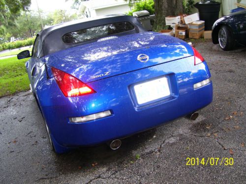 2004 NISSAN 35OZ CONVERTIBLE DAYTONA BLUE TOURING ROADSTER,87,000 MILES, US $11,500.00, image 6