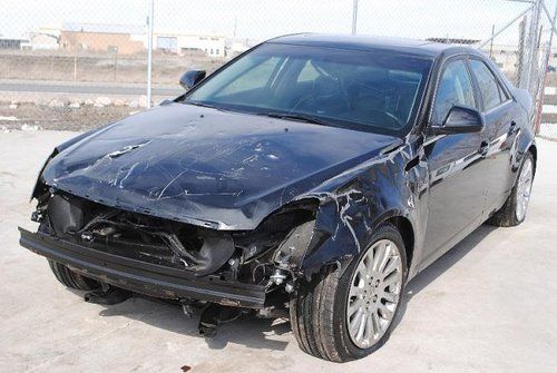 2011 cadillac cts awd damadge repairable rebuilder only 7k miles runs!!!