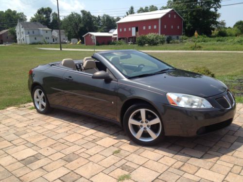 2006 pontiac g6 gt hard top convertible! great shape! best of both worlds!