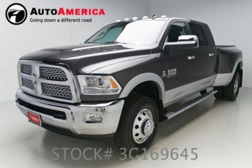 2014 ram 3500 4x4 laramie 16k low miles nav rearcam vent seats crewcab bedliner