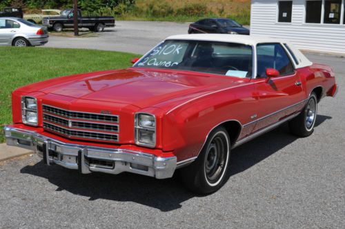 1976 chevrolet monte carlo s coupe 2-door 5.0l