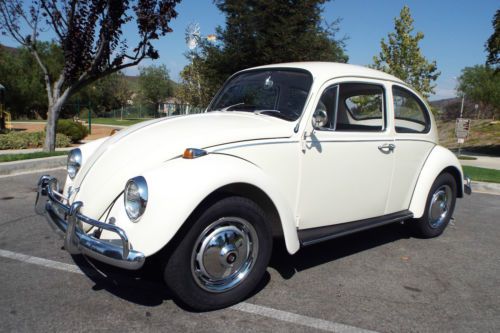 1967 vw bug from santa barbara california.........super nice....no reserve..