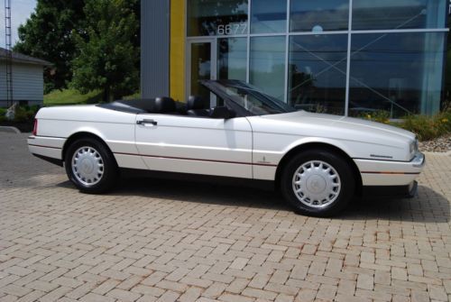 1993 cadillac allante - 24k miles - like new -  one owner - florida car - video