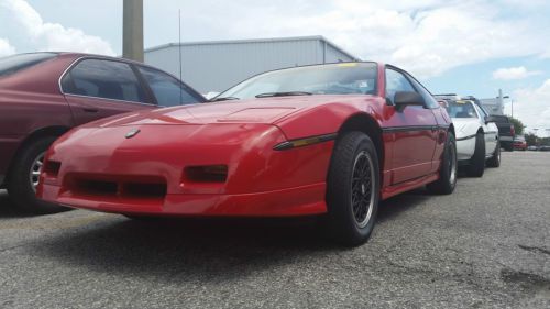 1988 pontiac fiero gt - great condition - very low miles !! - no reserve !