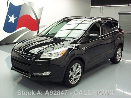 2014 ford escape se ecoboost rear cam chrome wheels 10k texas direct auto