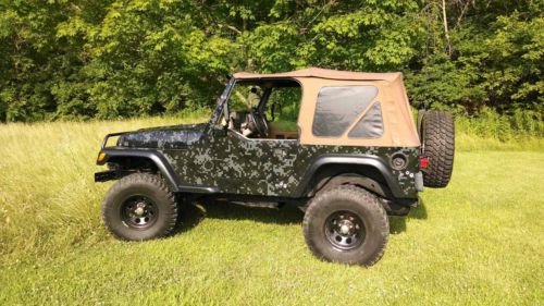 1997 jeep wrangler se sport utility 2-door 2.5l