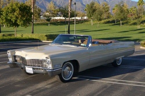 1967 cadillac deville convertible