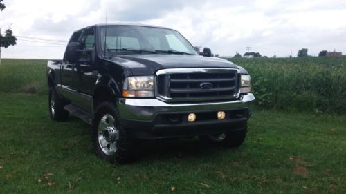 2002 ford f-350 super duty lariat crew cab pickup 4-door 7.3l