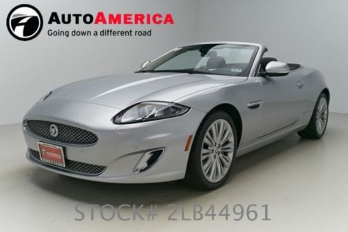 2012 jaguar xk convertible 19k low miles rearcam nav vent leather one 1 owner