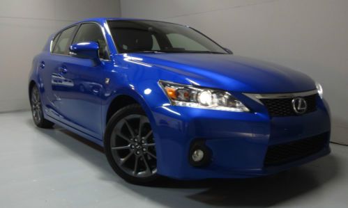 2012 lexus ct200h hatchback 4-door 1.8l hybrid f-sport