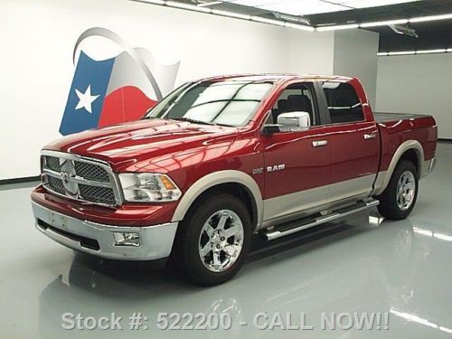 2009 dodge ram laramie crew 5.7l hemi sunroof nav 55k texas direct auto