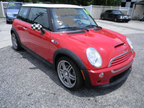 2006 mini cooper s super charged sunroof leather 6 speed clean no accidents