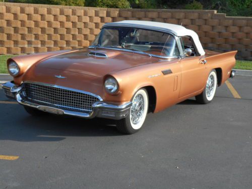 1957 ford thunderbird wonderful driver condition