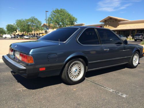 1984 bmw 633csi 5-speed e24