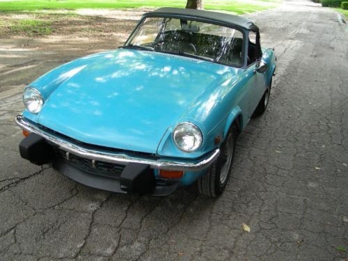 1975 triumph spitfire base convertible 2-door 1.5l