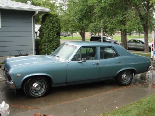 1968 chevy nova ii 4 dr. 6 cyl. 82,000 miles