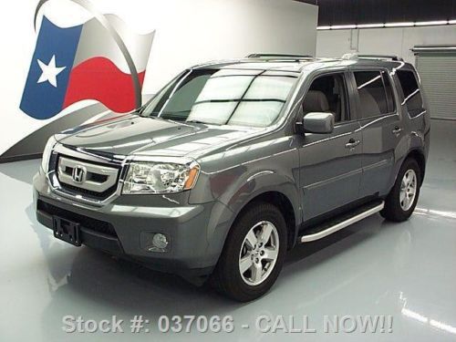 2011 honda pilot ex-l 8-pass sunroof leather rear cam  texas direct auto