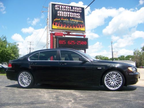 07 bmw 750li cpo everything works 18&#034; winter + 20&#034; sport pkg summer rims/tires