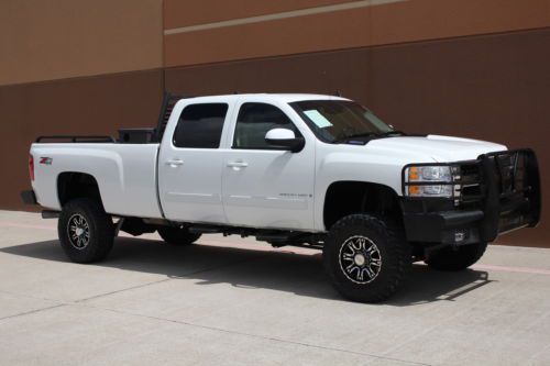 *lifted* ltz 2007 silverado 2500 4x4 diesel z-71 duramax lb leather bose 2008