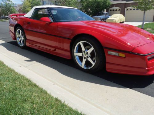 1987 corvette convertible w/greenwood pkg - clean, low miles