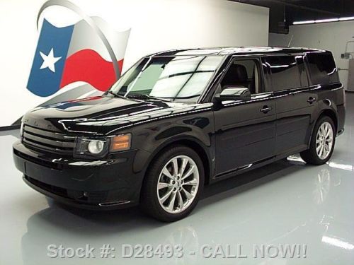 2011 ford flex titanium awd ecoboost v6 sunroof nav 40k texas direct auto