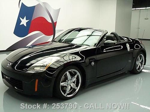 2004 nissan 350z touring convertible 6spd leather 43k! texas direct auto