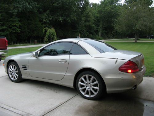 2003 mercedes-benz sl500 base convertible 2-door 5.0l