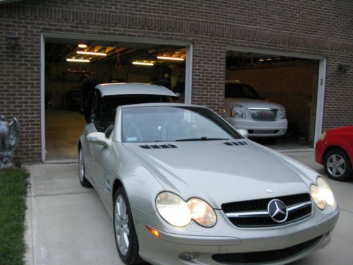 2003 Mercedes-Benz SL500 Base Convertible 2-Door 5.0L, image 4