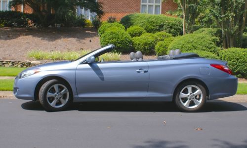 2005 toyota solara sle v6 convertible loaded &amp; spotless - low miles