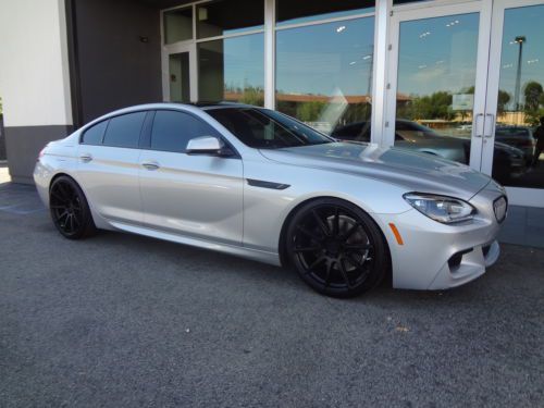 2013 bmw 650i gran coupe m sport 21&#034; wheels h&amp;r springs 13k miles best deal