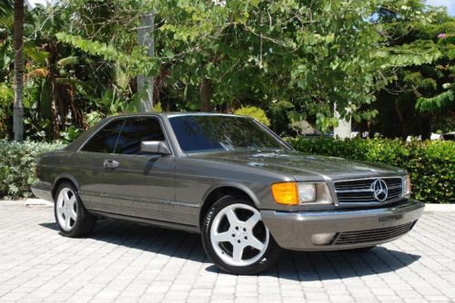 1985 Mercedes Benz 500 SEC Coupe 5.0l V8 4-Speed Auto Leather Sunroof 18in Alloy, US $10,950.00, image 2