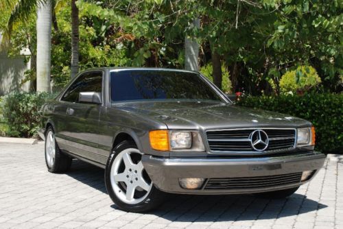 1985 Mercedes Benz 500 SEC Coupe 5.0l V8 4-Speed Auto Leather Sunroof 18in Alloy, US $10,950.00, image 3