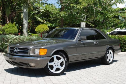 1985 Mercedes Benz 500 SEC Coupe 5.0l V8 4-Speed Auto Leather Sunroof 18in Alloy, US $10,950.00, image 6