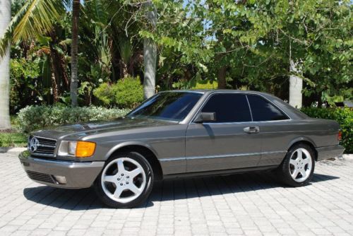 1985 Mercedes Benz 500 SEC Coupe 5.0l V8 4-Speed Auto Leather Sunroof 18in Alloy, US $10,950.00, image 7