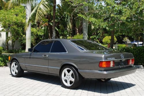 1985 Mercedes Benz 500 SEC Coupe 5.0l V8 4-Speed Auto Leather Sunroof 18in Alloy, US $10,950.00, image 9