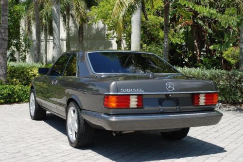1985 Mercedes Benz 500 SEC Coupe 5.0l V8 4-Speed Auto Leather Sunroof 18in Alloy, US $10,950.00, image 10