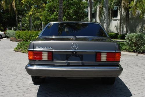 1985 Mercedes Benz 500 SEC Coupe 5.0l V8 4-Speed Auto Leather Sunroof 18in Alloy, US $10,950.00, image 11