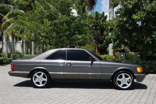 1985 Mercedes Benz 500 SEC Coupe 5.0l V8 4-Speed Auto Leather Sunroof 18in Alloy, US $10,950.00, image 14