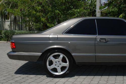 1985 Mercedes Benz 500 SEC Coupe 5.0l V8 4-Speed Auto Leather Sunroof 18in Alloy, US $10,950.00, image 24