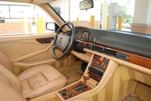 1985 Mercedes Benz 500 SEC Coupe 5.0l V8 4-Speed Auto Leather Sunroof 18in Alloy, US $10,950.00, image 95