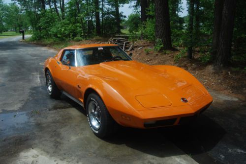 1973 chevrolet corvette base convertible 2-door 5.7l