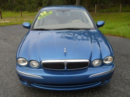 2003 jaguar x-type one owner/clean car fax/fla.car