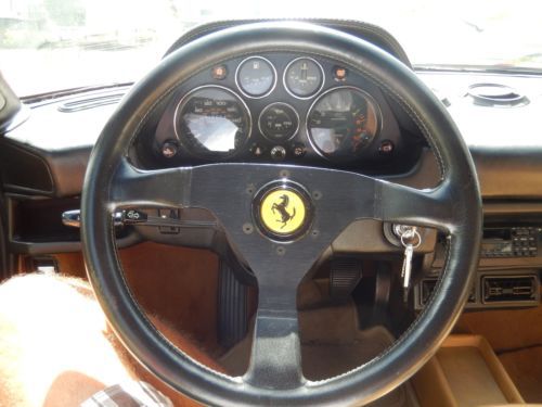 1985 Ferrari 308 GTSI Quattrovalvole 5 Speed Red and Tan All records 16,000 Mile, image 15