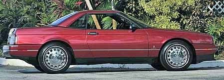 1993 cadillac allante convertible with both tops, only 40,494 miles