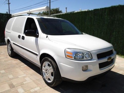 08 chevy cargo work van truck very clean florida driven 3.9l v6 racks bins