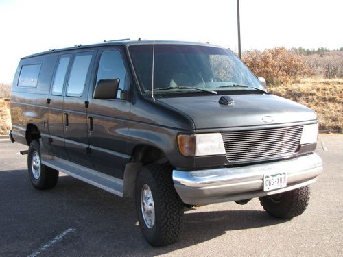 1995 ford e-350 4x4 van  low miles