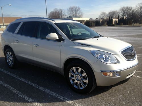 2012 buick enclave cxl/ no reserve/ leather/ navi / pano/ dvd/ rear camera