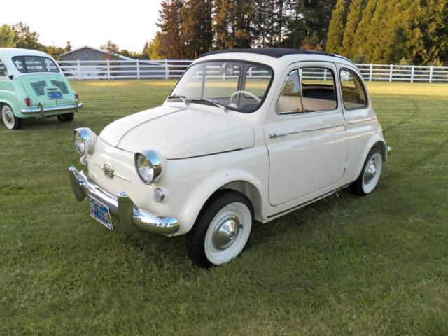 Fiat 500 u.s. edition frog eye