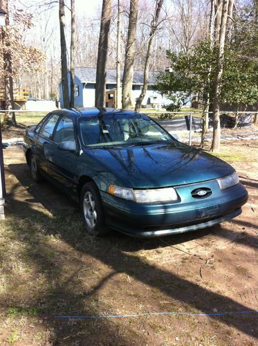 1993 ford taurus sho sedan 4-door 3.2l * 1994 3.0 engine manual **2 car package*