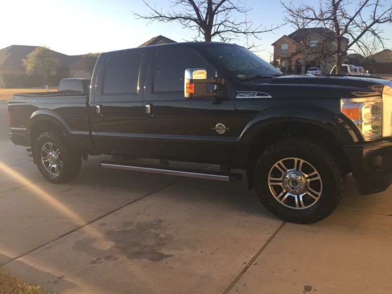 2014 ford f-250 platinum crew cab pickup 4-door